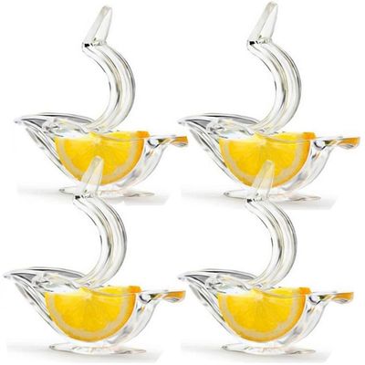 Meyve Sebze Araçları Akrilik Kuş Biçimi El Limon Squeezer Plastik Tip GPPS için