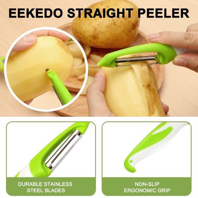 Mutfak için çok fonksiyonel Paslanmaz Çelik Peeler Bıçak 19*2.5*2cm OEM/ODM Kabul