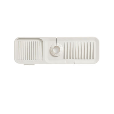 Silikon Lavabo Splash Guard Catcher Handle OEM / ODM için damla boşaltma yastığı emici paspas