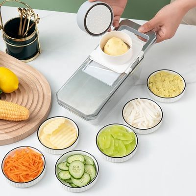Mint Yeşil Paslanmaz Çelik Sebze Kesicisi Hızlı ve Kolay Yemek Hazırlama için Mükemmel