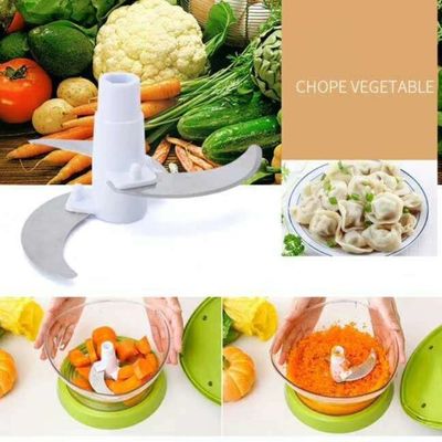 Gıda El ile çalıştırılan sebze dilimleyicisi Çekmeç Et öğütücü Karıştırma salata döner kapağı ile