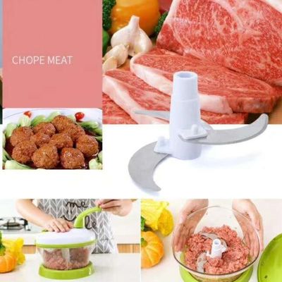Gıda El ile çalıştırılan sebze dilimleyicisi Çekmeç Et öğütücü Karıştırma salata döner kapağı ile
