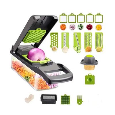 Özel Logo Çok fonksiyonel Mutfak Hazırlığı için El El Sebze Kırıcı Slicer Grater