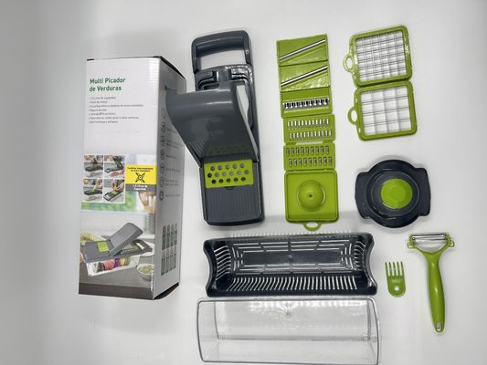 Özel Logo Çok fonksiyonel Mutfak Hazırlığı için El El Sebze Kırıcı Slicer Grater