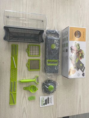 Özel Logo Çok fonksiyonel Mutfak Hazırlığı için El El Sebze Kırıcı Slicer Grater