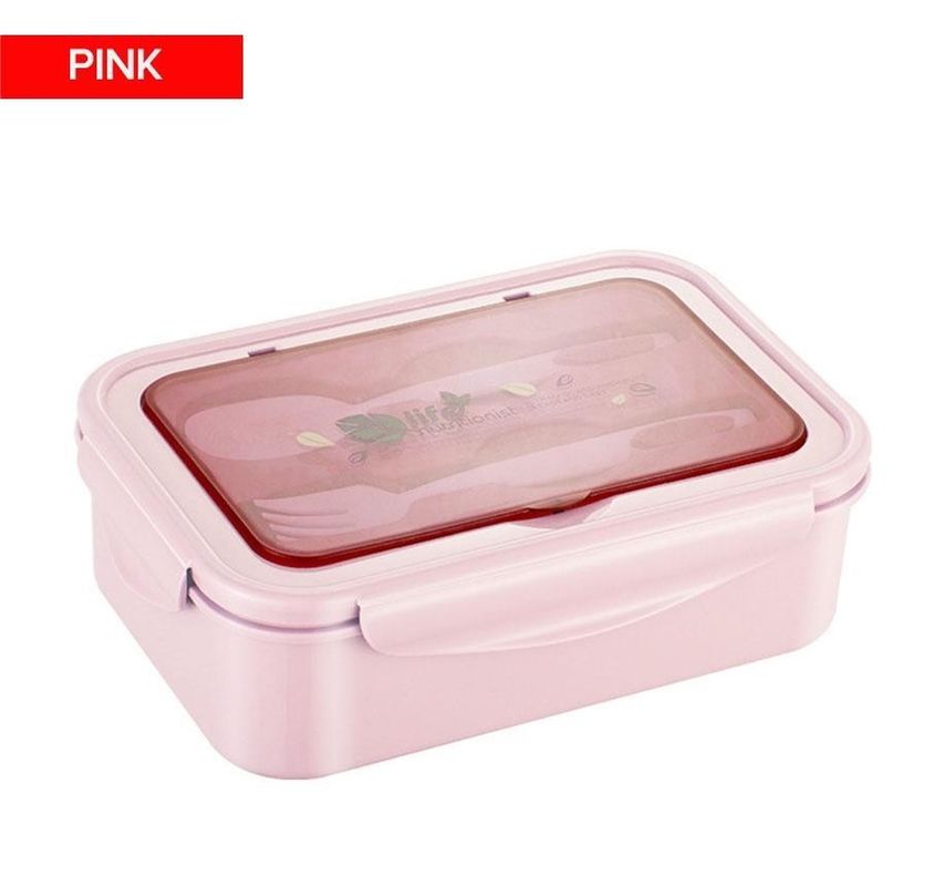 Üretim Kaşık / Çatal / Bıçak / Çubuk Kütesi BPA-Borsasız 1400 ML PP5 Çocuklar / Yetişkinler için Öğle Yemeği Kutusu