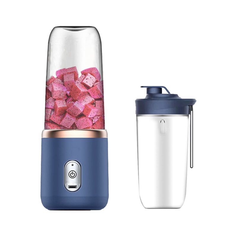 Taşınabilir Meyve Sebze Araçları Smoothies için Elektrikli Meyve suyu bardağı 40W USB Şarj edilebilir