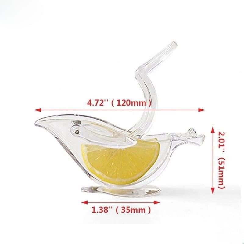 Meyve Sebze Araçları Akrilik Kuş Biçimi El Limon Squeezer Plastik Tip GPPS için