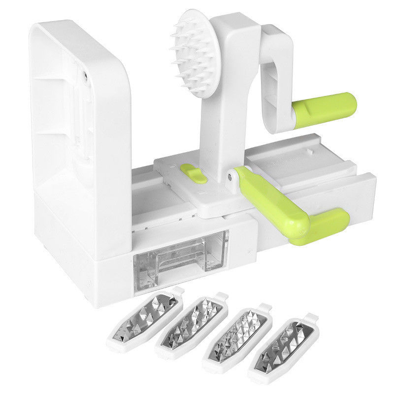5 Blade Veggie Spiral Slicer ABS PS TPR 420 Paslanmaz Çelik